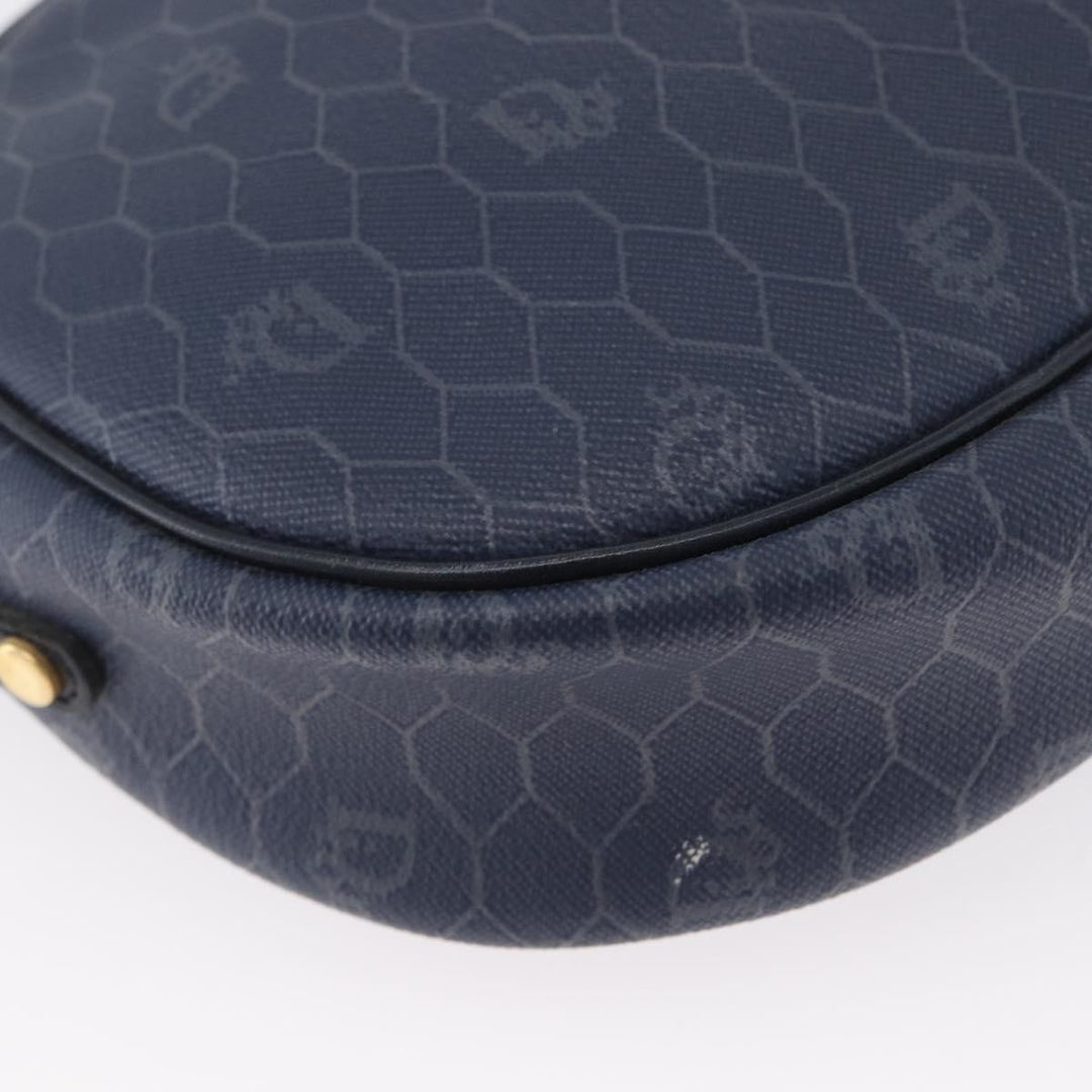 Christian Dior Vintage Honeycomb Shoulder Bag Canvas