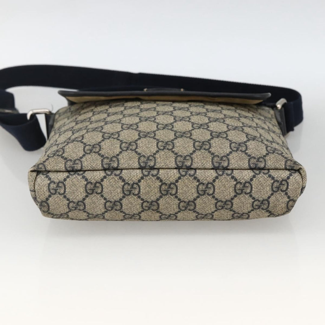 Gucci Flap Messenger GG Coated Canvas