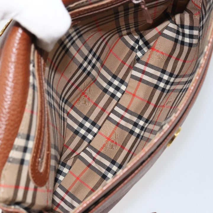 Burberry Vintage Shoulder Bag Leather