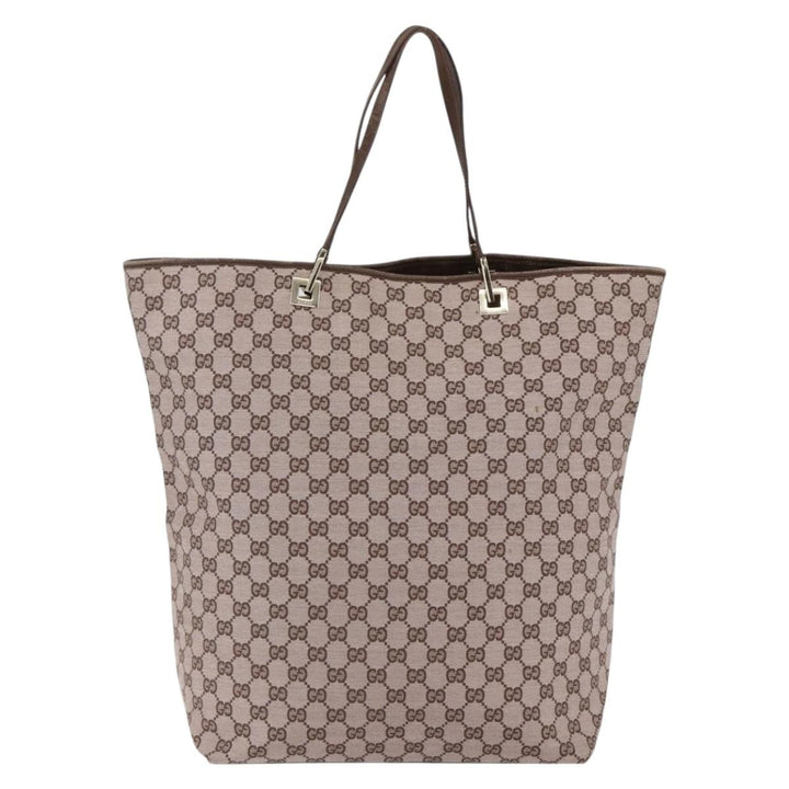 Gucci Vintage Bucket Shopping Tote GG Canvas