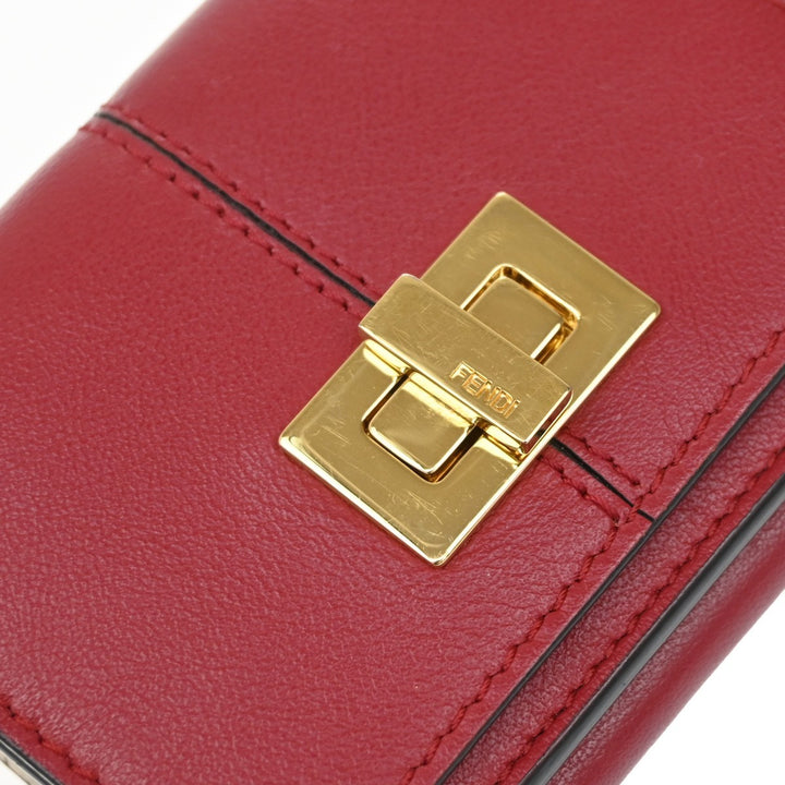 Fendi Peekaboo Wallet Leather