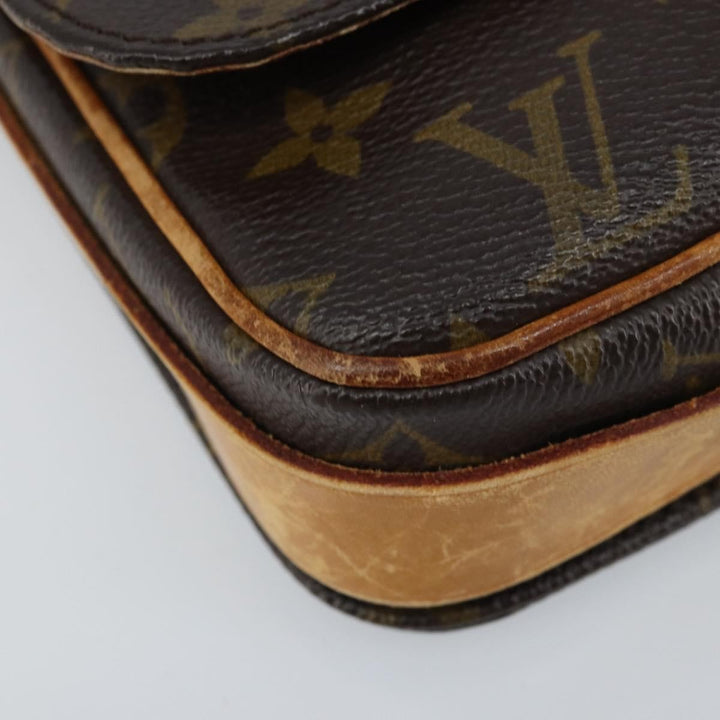 Louis Vuitton Cartouchiere Handbag Monogram Canvas