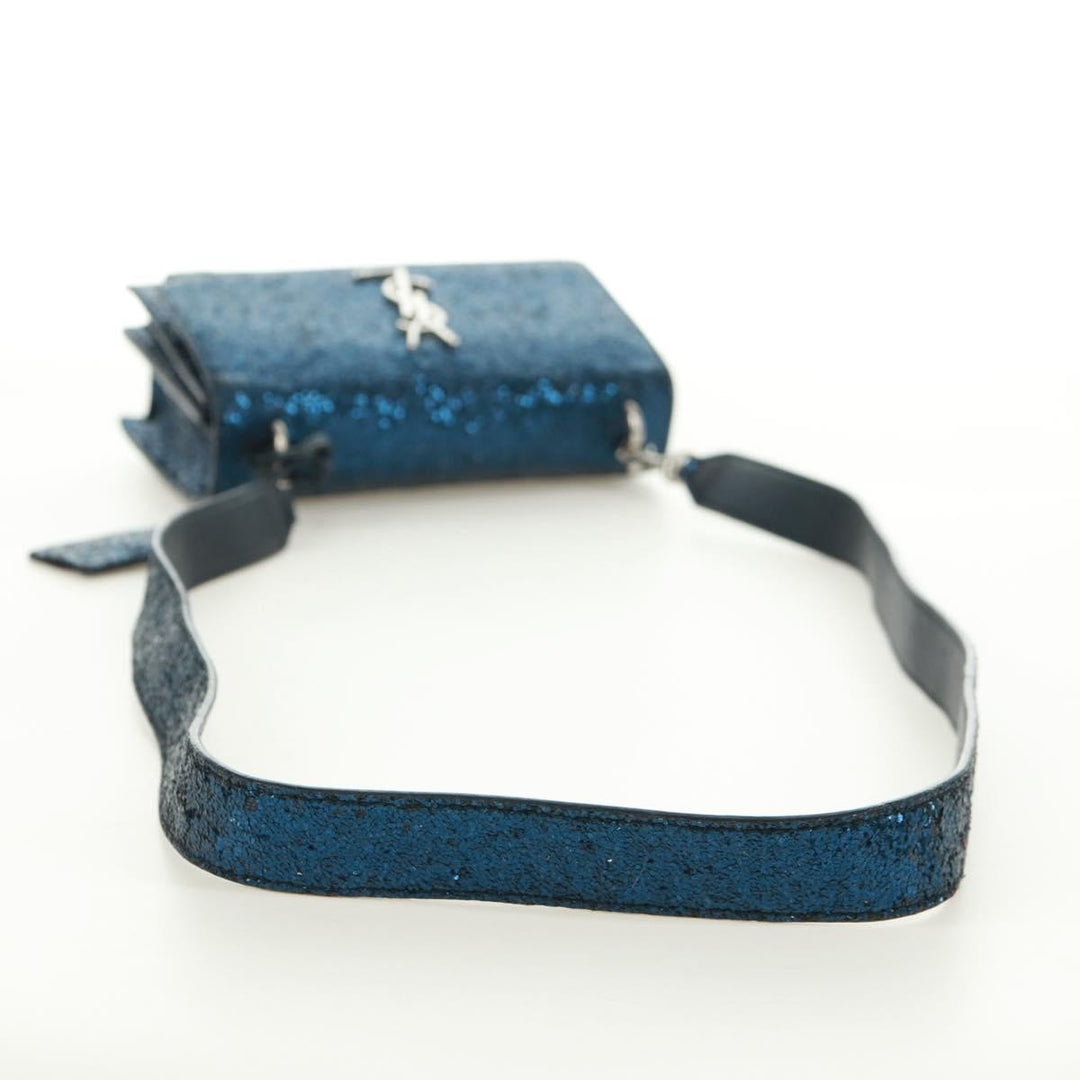 Saint Laurent Sunset Satchel Glitter