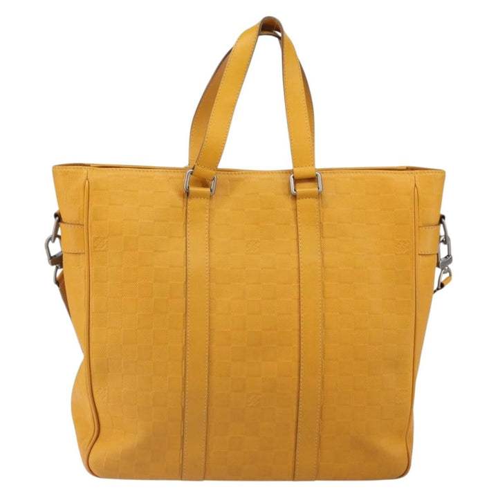 Louis Vuitton Tadao Handbag Damier Infini Leather