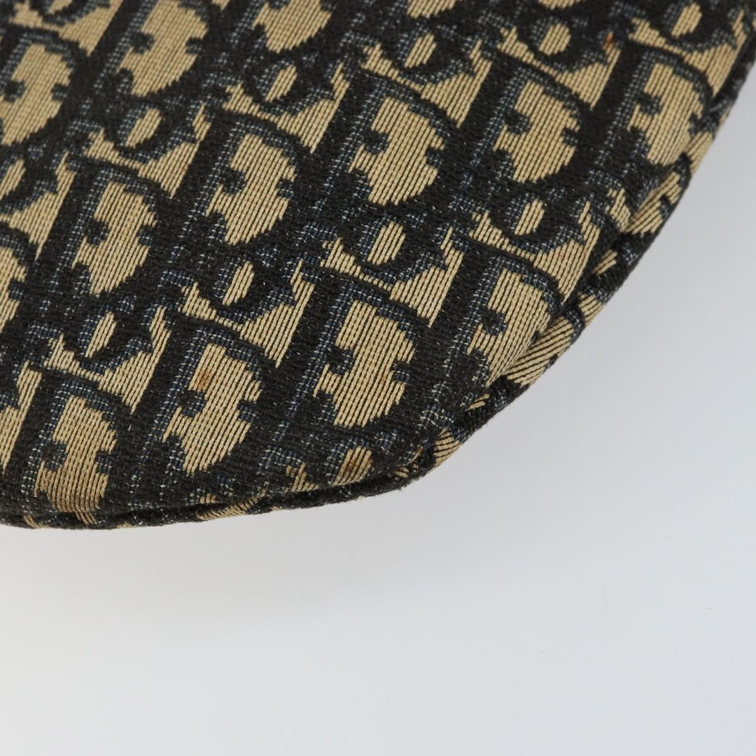 Christian Dior Vintage Trotter Shoulder Bag Canvas