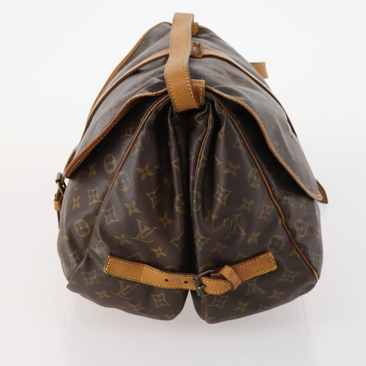 Louis Vuitton Saumur Handbag Monogram Canvas