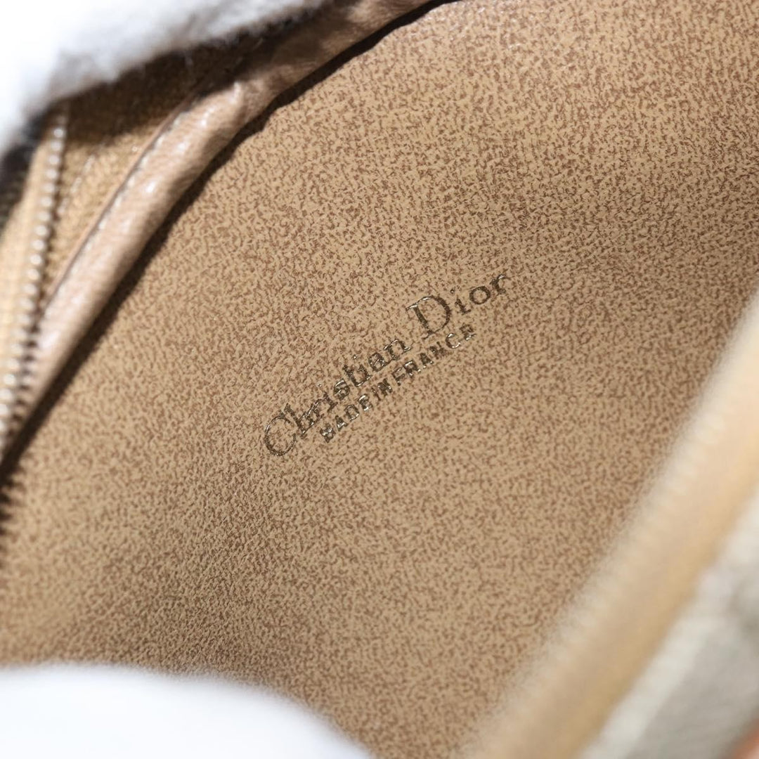 Christian Dior Vintage Honeycomb Shoulder Bag Canvas
