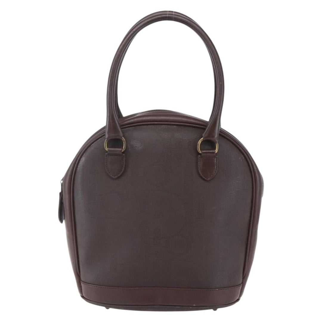 Christian Dior Vintage Trotter Handbag Canvas