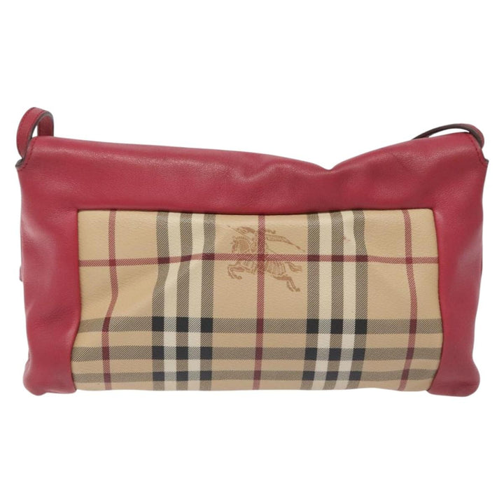 Burberry Nova check Shoulder bag Canvas and Leather
