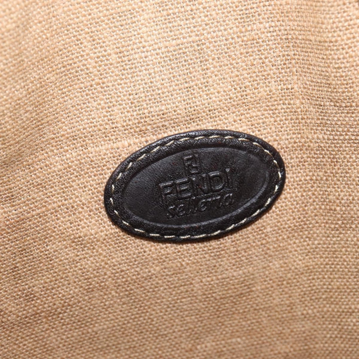 Fendi Open Shopping Tote Zucca Canvas