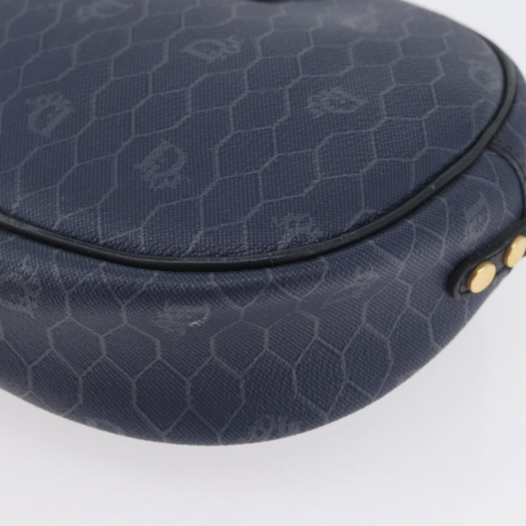 Christian Dior Vintage Honeycomb Shoulder Bag Canvas