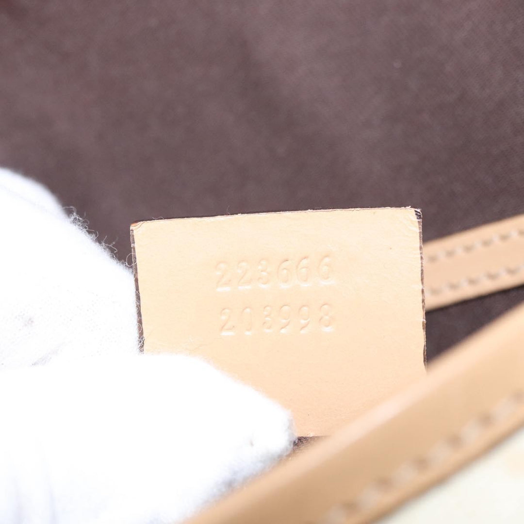 Gucci Flap Messenger GG Coated Canvas