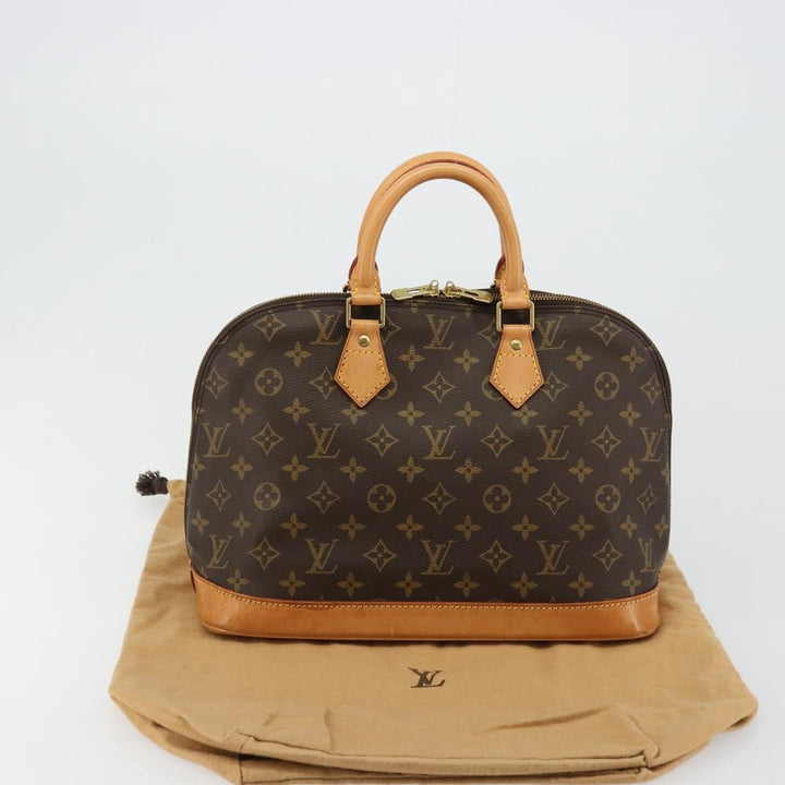 Louis Vuitton Vintage Alma Handbag Monogram Canvas