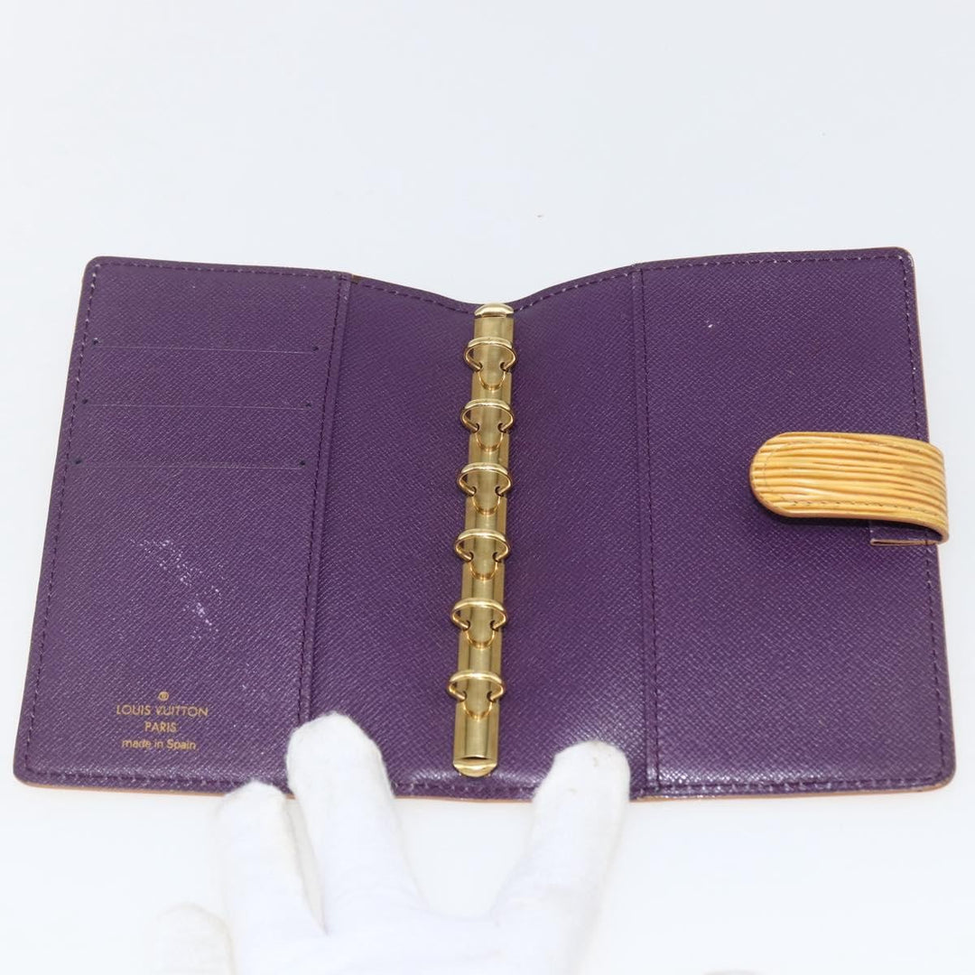 Louis Vuitton Agenda Cover Epi Leather