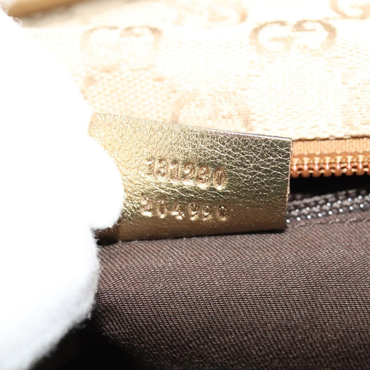 Gucci Web Zip Tote GG Canvas