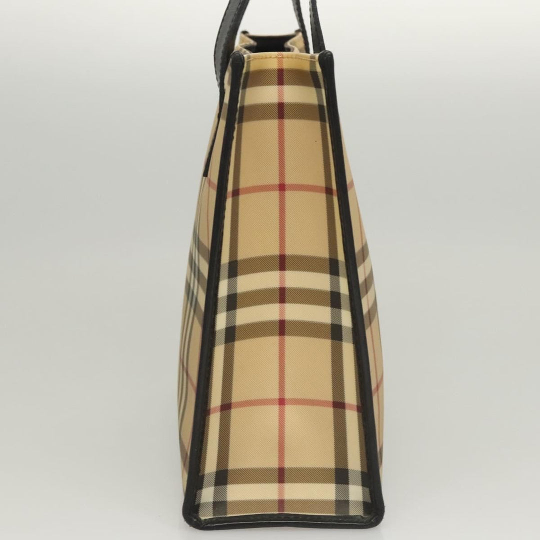 Burberry Nova Check Tote canvas check pattern