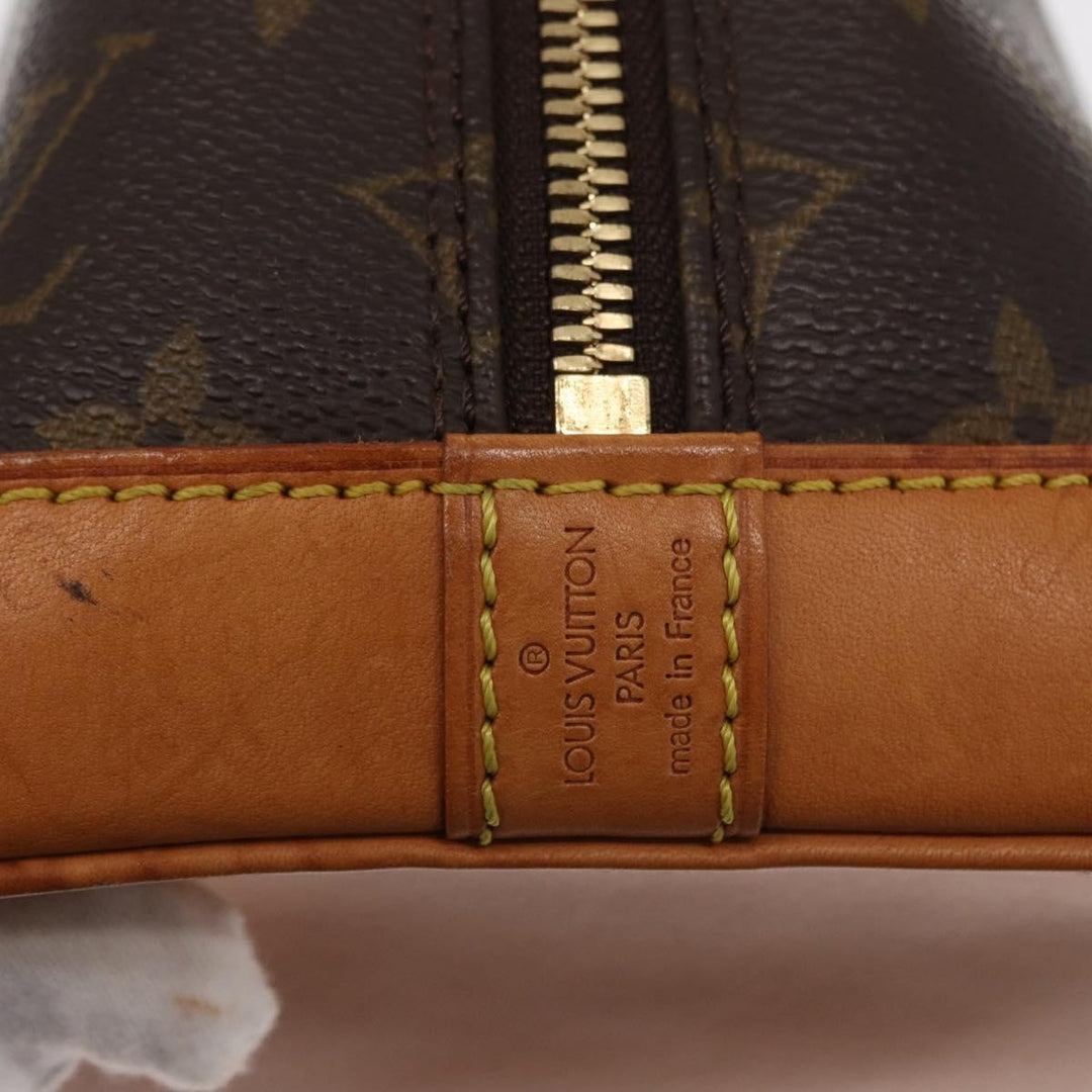 Louis Vuitton Alma Handbag Monogram Canvas