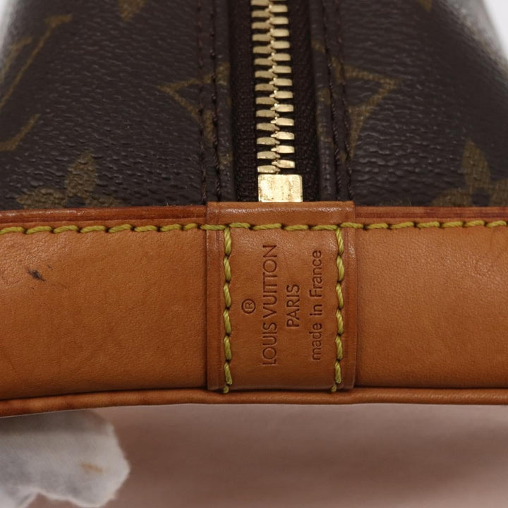 Louis Vuitton Alma Handbag Monogram Canvas