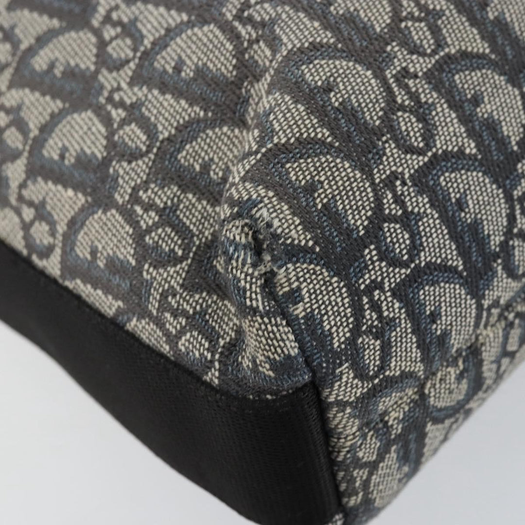 Christian Dior Vintage Trotter Shoulder Bag Canvas