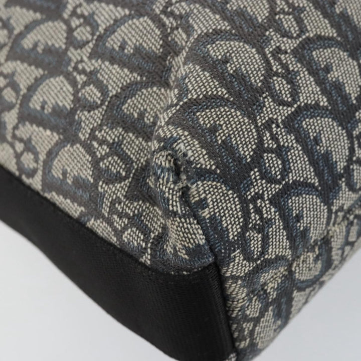 Christian Dior Vintage Trotter Shoulder Bag Canvas