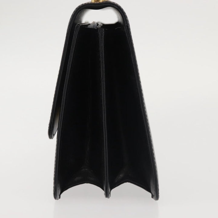Gucci 1973 Flap Top Handle Bag Leather