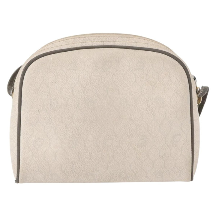 Christian Dior Vintage Honeycomb Shoulder Bag Canvas