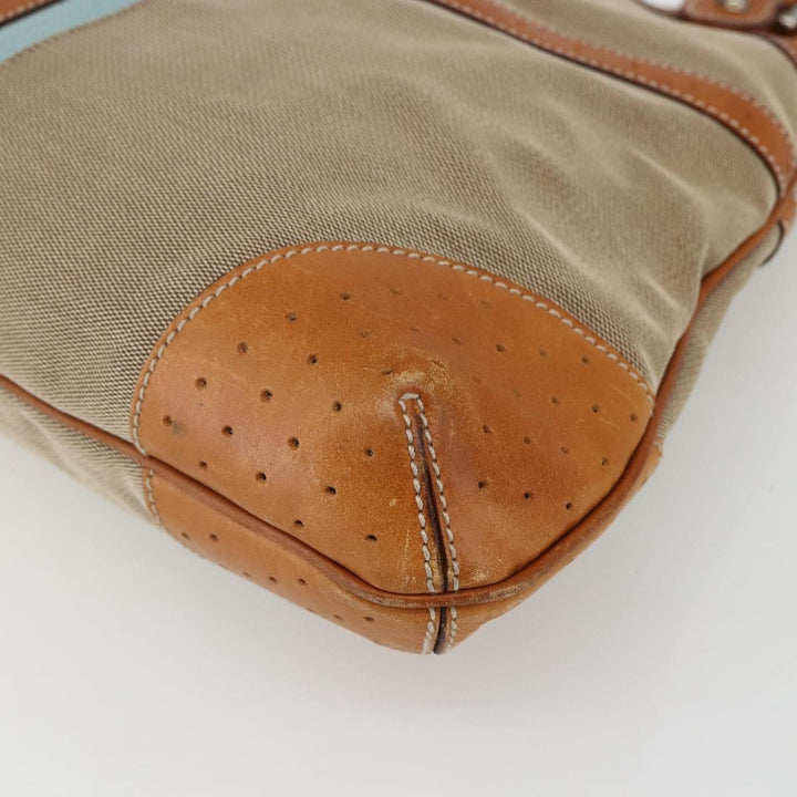 Gucci Reins Web Shoulder Bag Canvas