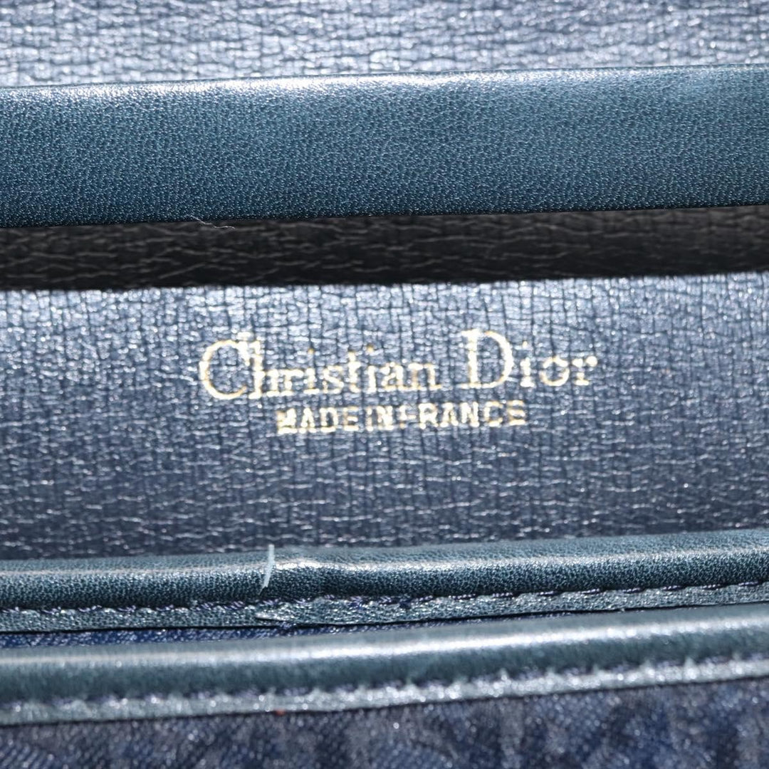 Christian Dior Vintage Trotter Shoulder Bag Canvas
