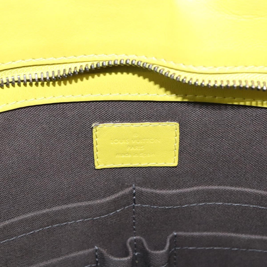 Louis Vuitton Tadao Handbag Damier Infini Leather