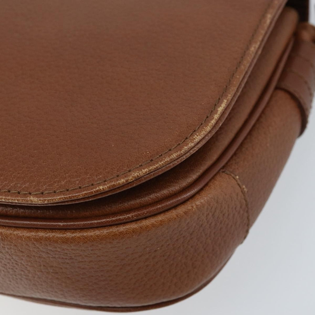 Burberry Flap Shoulder Bag Leather