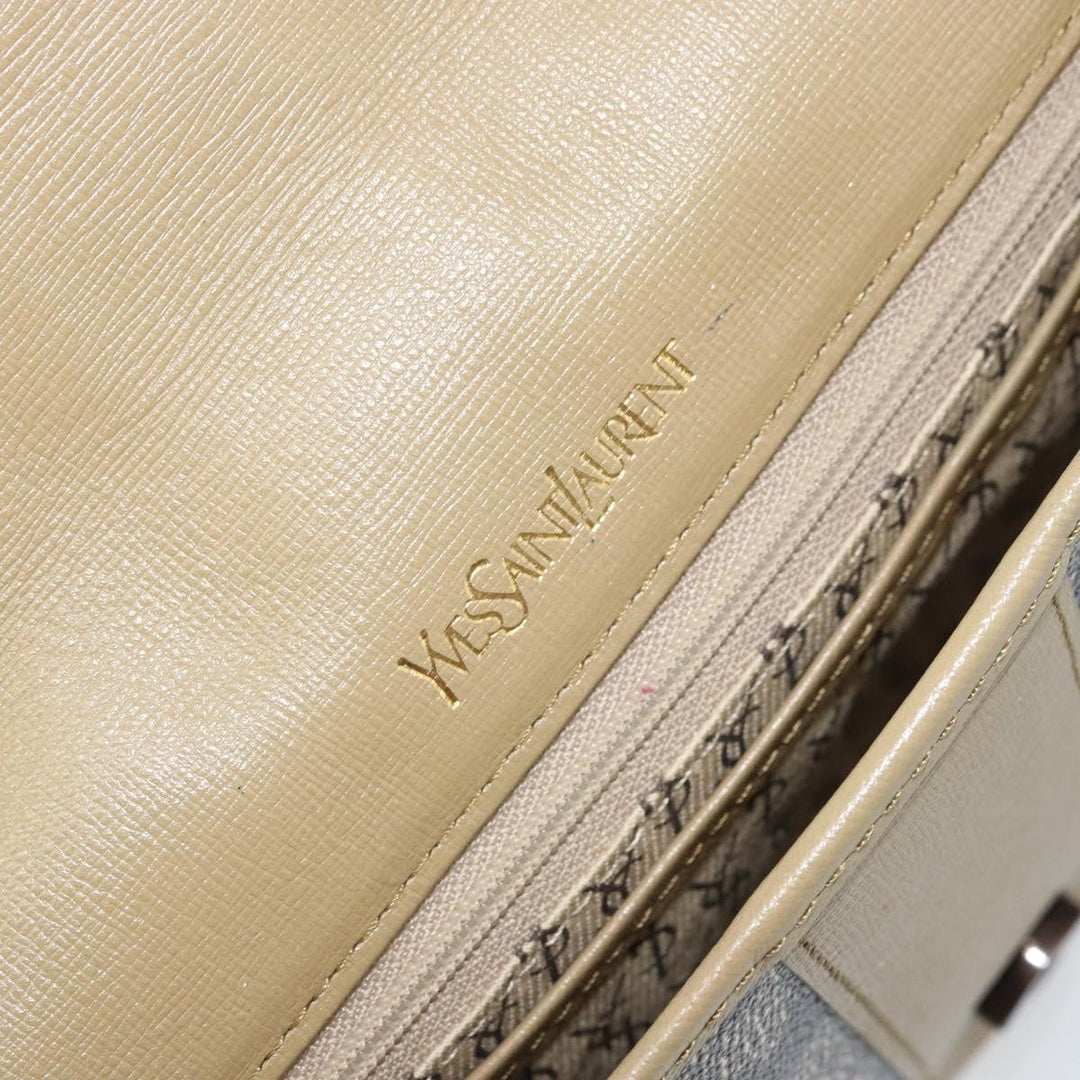 Saint Laurent Vintage Shoulder Bag PVC Leather