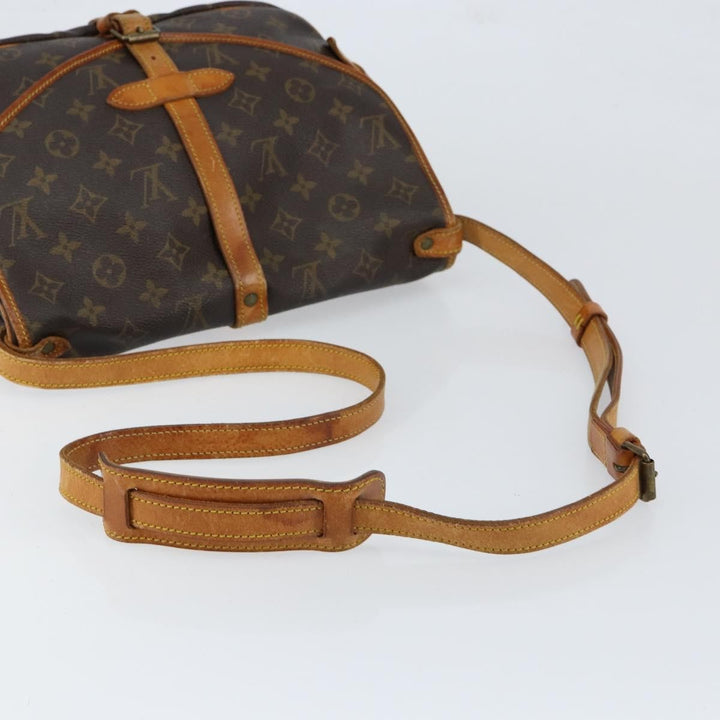 Louis Vuitton Saumur Handbag Monogram Canvas