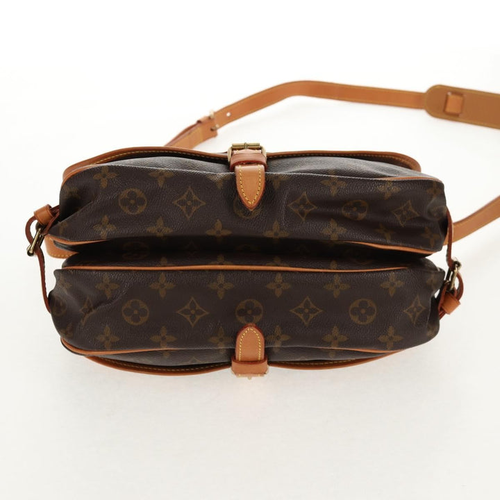 Louis Vuitton Saumur Handbag Monogram Canvas