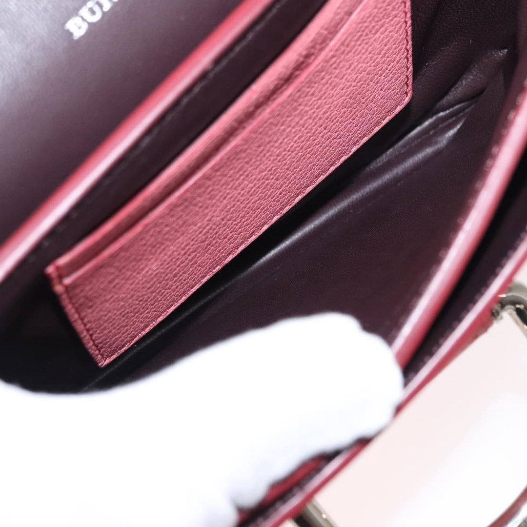 Burberry D-Ring Shoulder Bag Leather