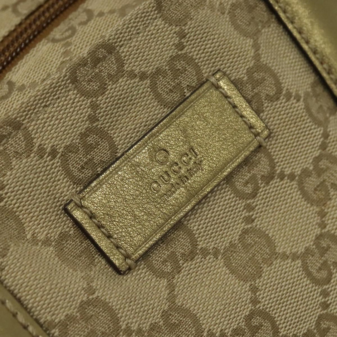 Gucci Web Zip Tote GG Canvas