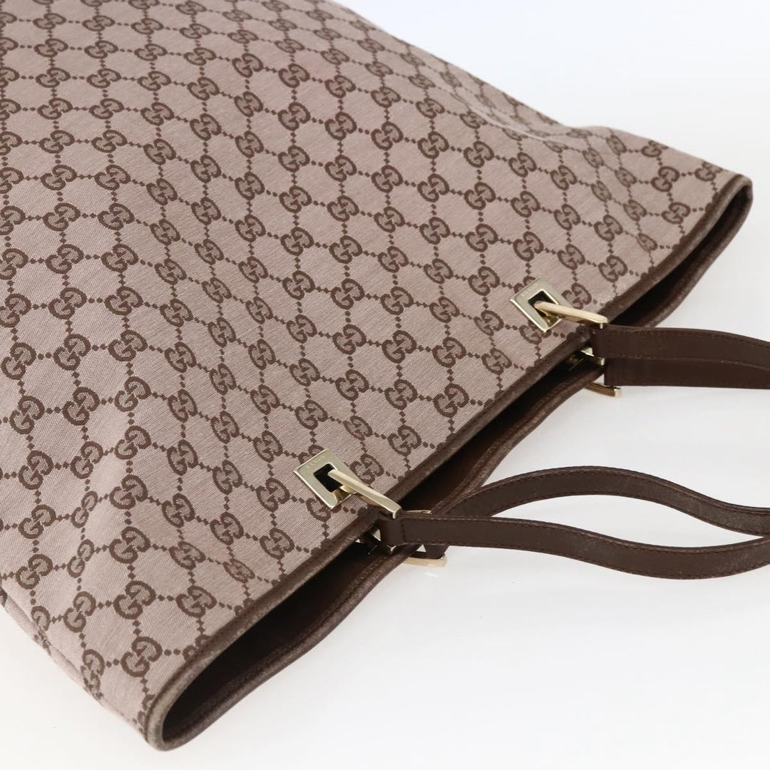 Gucci Vintage Bucket Shopping Tote GG Canvas