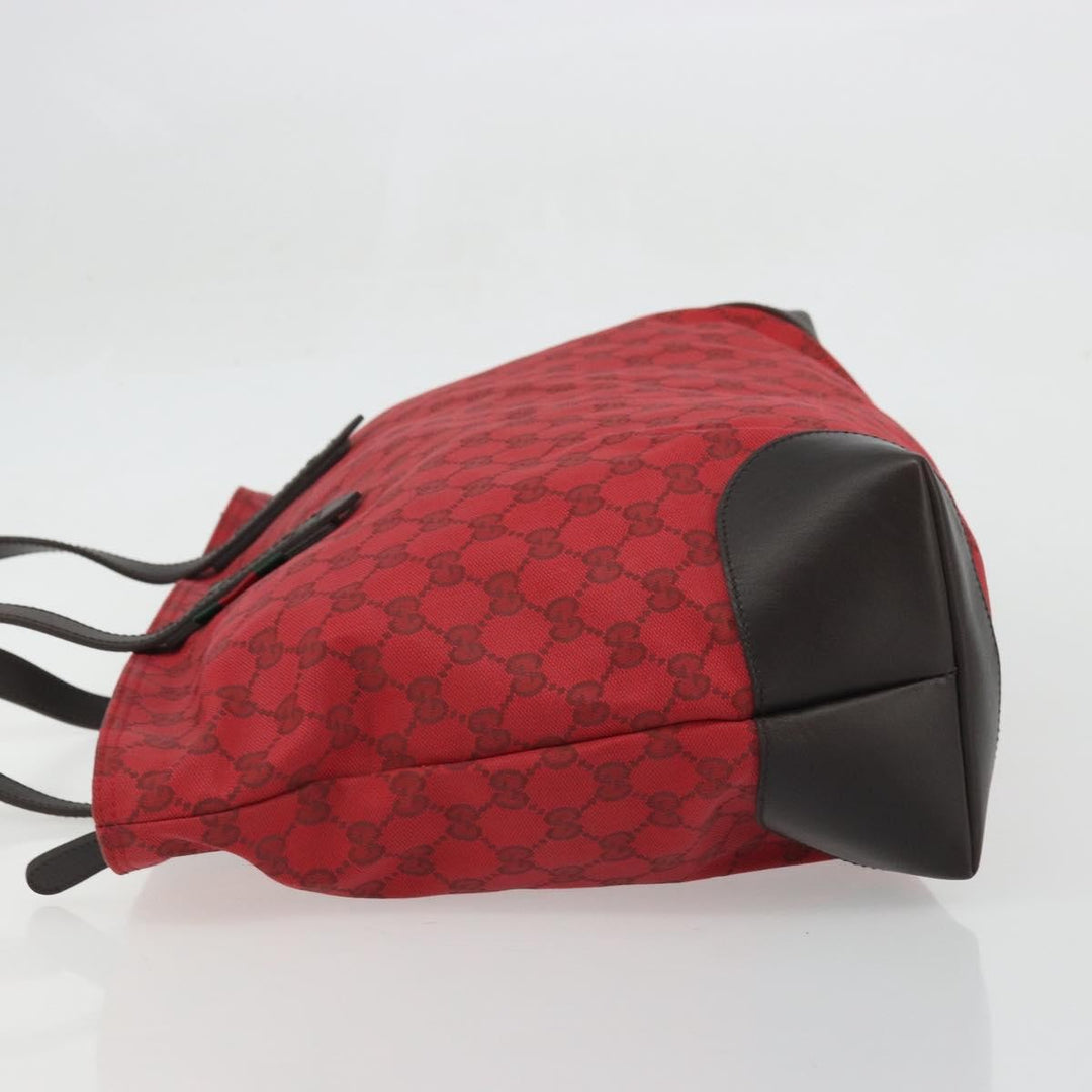 Gucci Original Zip Tote GG Canvas with Leather