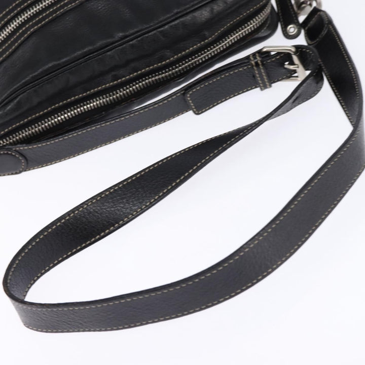 Gucci Front Zip Messenger Leather