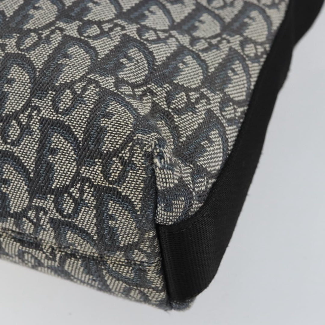 Christian Dior Vintage Trotter Shoulder Bag Canvas