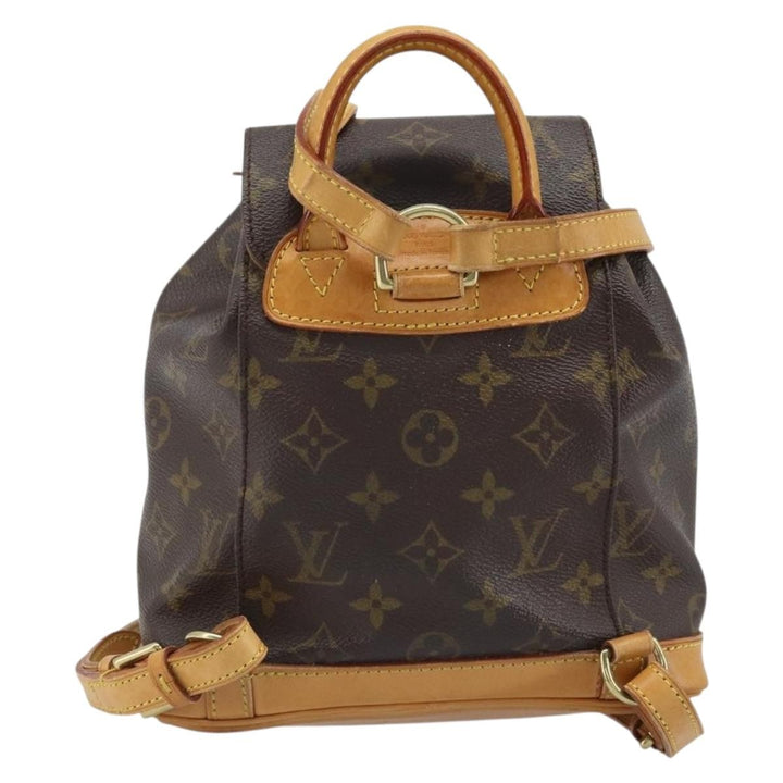 Louis Vuitton Vintage Montsouris Backpack Monogram Canvas
