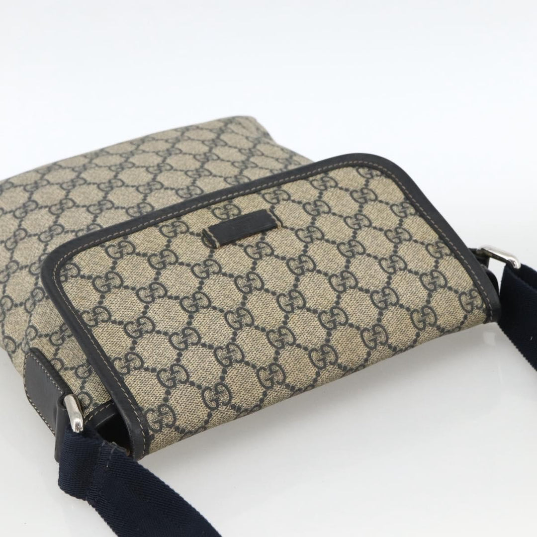 Gucci Flap Messenger GG Coated Canvas