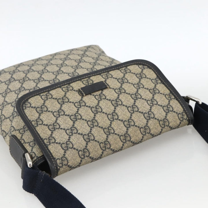 Gucci Flap Messenger GG Coated Canvas