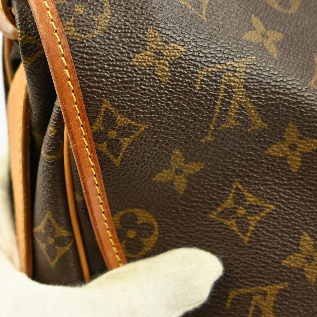 Louis Vuitton Saumur Handbag Monogram Canvas