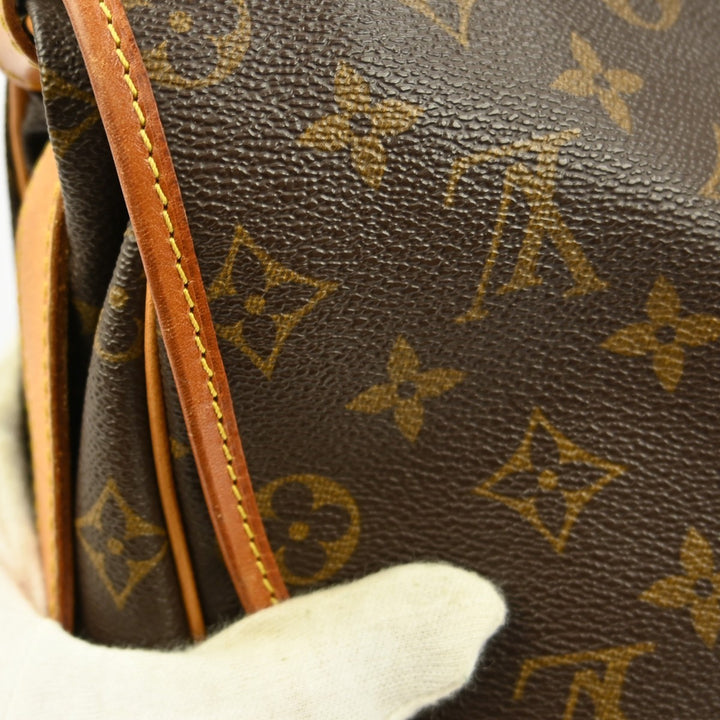 Louis Vuitton Saumur Handbag Monogram Canvas