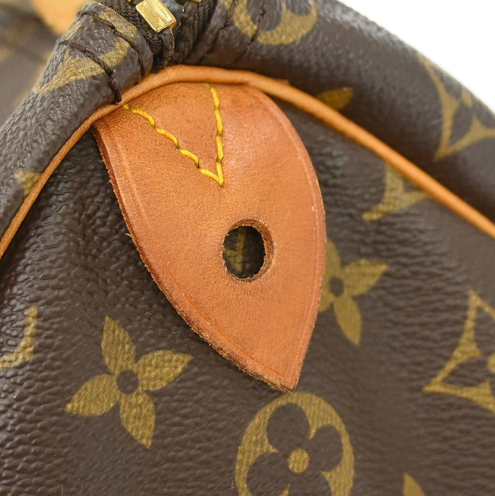 Louis Vuitton Speedy Handbag Monogram Canvas
