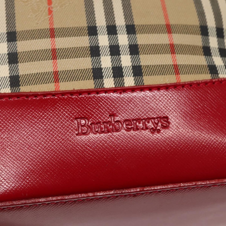 Burberry Nova Check Tote canvas check pattern