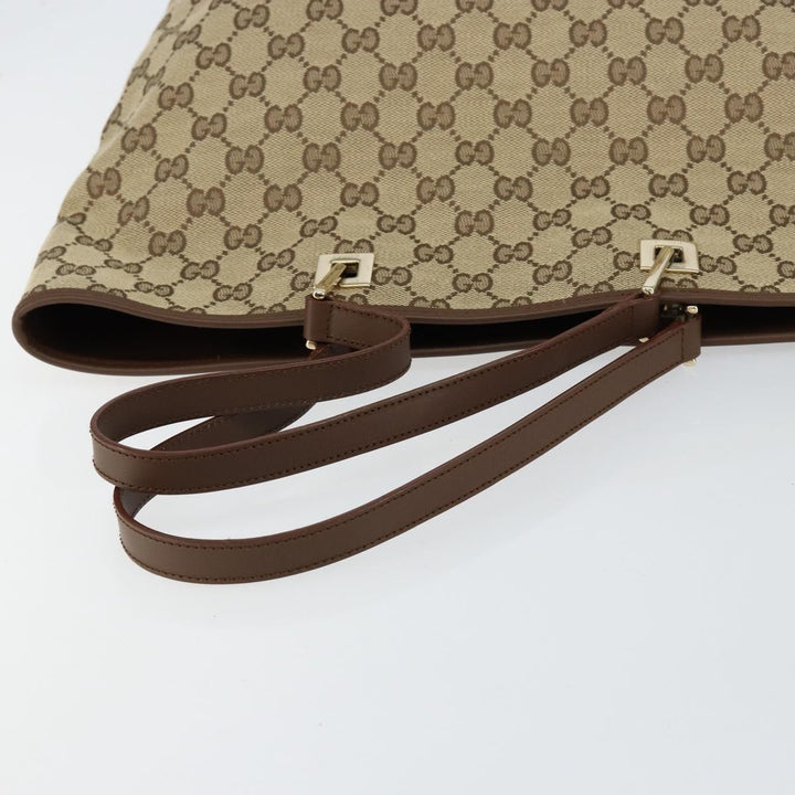 Gucci Vintage Bucket Shopping Tote GG Canvas