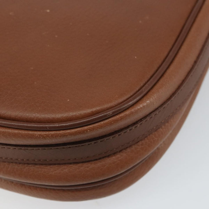 Burberry Vintage Flap Crossbody Bag Leather