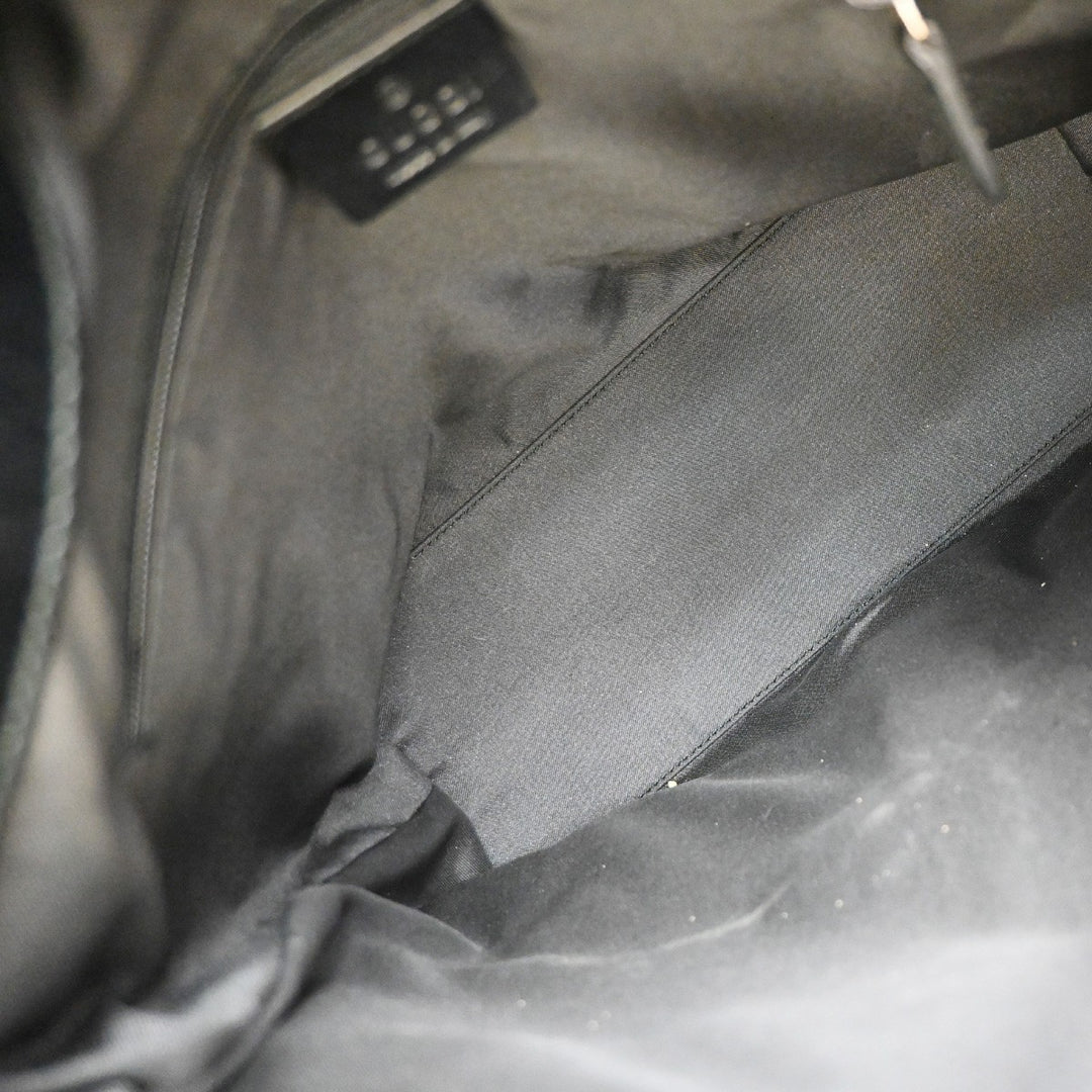 Gucci Double Pocket Tote GG Canvas