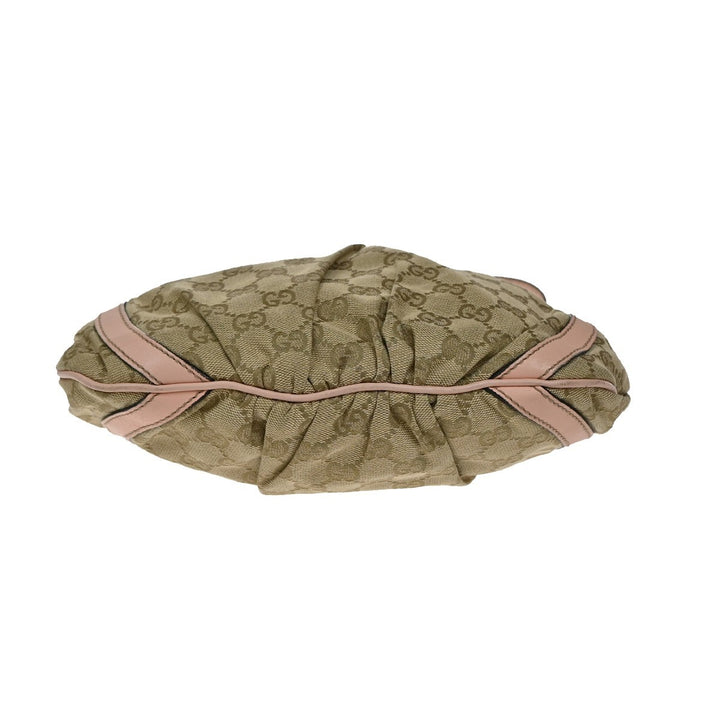 Gucci D-Ring Shoulder Bag (Outlet) GG Canvas